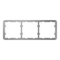 Frame (3 seats) - ramka na trzy przełączniki - AJAX SYSTEMS 52189.141.NC