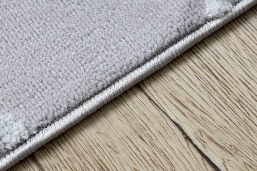 RUG/LU/TREX/CLOVER/GREY+WHITE/80x150 na Arena.pl