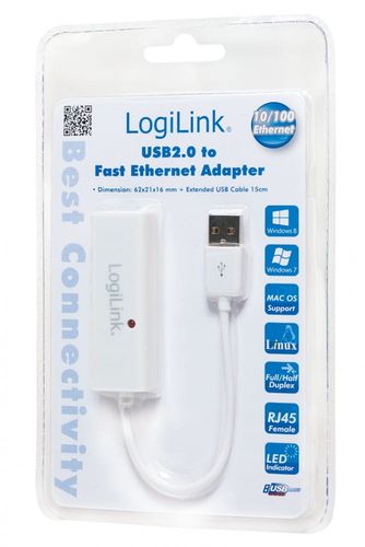 LogiLink Adapter fast ethernet RJ45 do USB2.0 na Arena.pl