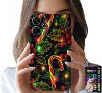 ETUI DO XIAOMI REDMI 13 4G - LASKA CUKROWA, JEMIOŁA, CHOINKA + SZKŁO