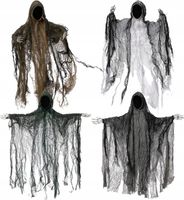 4x DUCHY NA HALLOWEEN ZESTAW DUCHÓW 48cm DEKORACJE OZDOBY HALLOWEENOWE