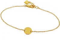 bransoletka z okrągłą blaszką (b14133au)
