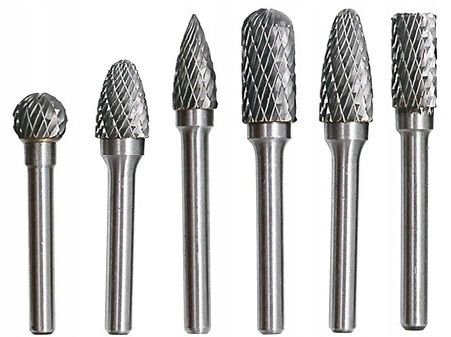 FREZY TRZPIENIOWE DO METALU DREWNA RZEŹBIENIA WĘGLIK WOLFRAMU PILNIKI na Arena.pl