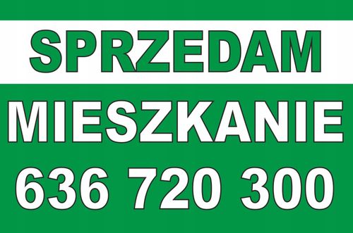 Tablica Szyld SPRZEDAM DOM DO WYNAJĘCIA 60x40cm na Arena.pl