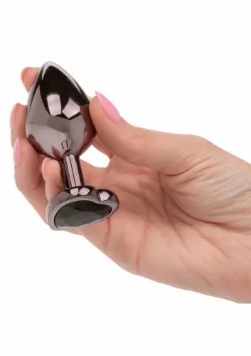 calexotics diamond heart plug large - elegancki model z kryształowym na Arena.pl