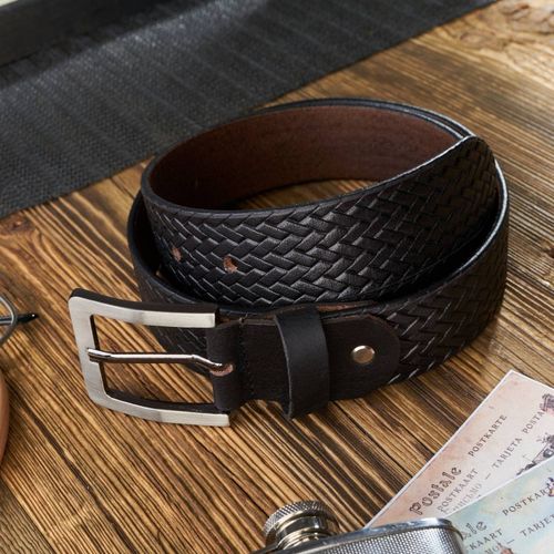 czarny pasek męski skórzany vintage 110 cm paolo peruzzi 03z01110 na Arena.pl