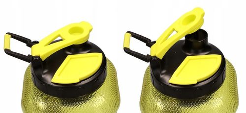 WATER JUG NA WODĘ BIDON BUTELKA Z MIARKĄ 1,89l WBUDOWANY POJEMNIK hiro na Arena.pl