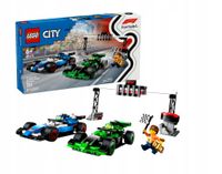 LEGO City 60474 Padok F1 z bolidami VCARB i Sauber