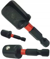 REDUKCJA PRZEJŚCIÓWKA UDAROWA ADAPTER UDAR 1/4" HEX NA 1/2" KWADRAT 50mm