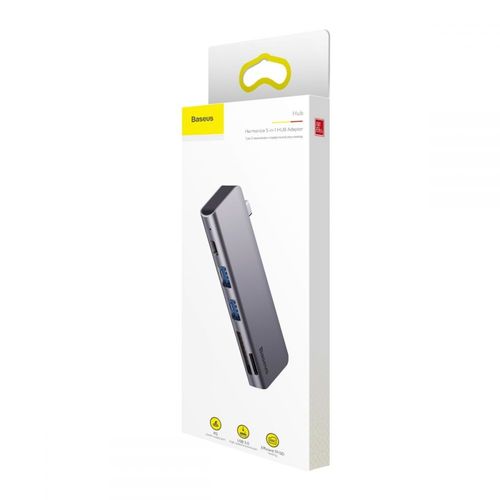 BASEUS UCN3266 ADAPTER TYPE-C TO MULTI PORT 5IN1 GREY na Arena.pl