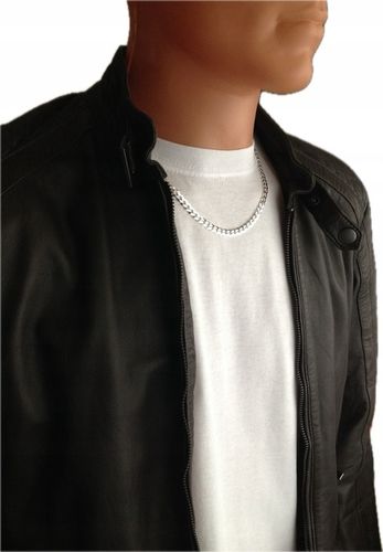 Srebrny Łańcuszek Męski SZEROKI PANCERKA srebro 925 (na PREZENT) na Arena.pl