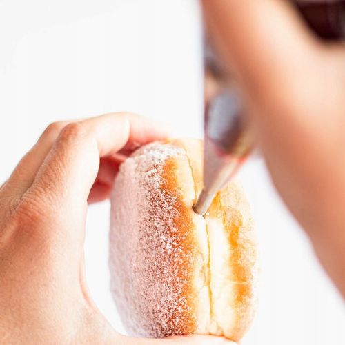 Tylka do nadziewania pączków duża 10 mm gruba końcówka do wypełniania rurek na Arena.pl