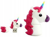 PENDRIVE USB SZYBKI FLASH DRIVE ULTRA PAMIĘĆ ZAWIESZKA PEN JEDNOROŻEC 64GB