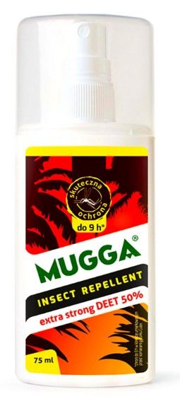 Środek do komarów Mugga Spray 50% 75 ml zdjęcie 1