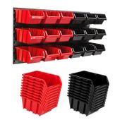 Tablica warsztatowa narzędziowa 772 x 390 mm ścianka garaż 18 kuwet