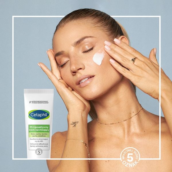 Cetaphil PS Lipoaktywny Krem nawilżający 100 g zdjęcie 5