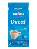 Lavazza Dek Wloska Kawa Mielona Bezkofeinowa 250g