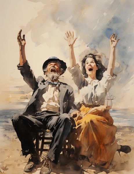 Plakat 50x65cm Chwile Radości zdjęcie 1