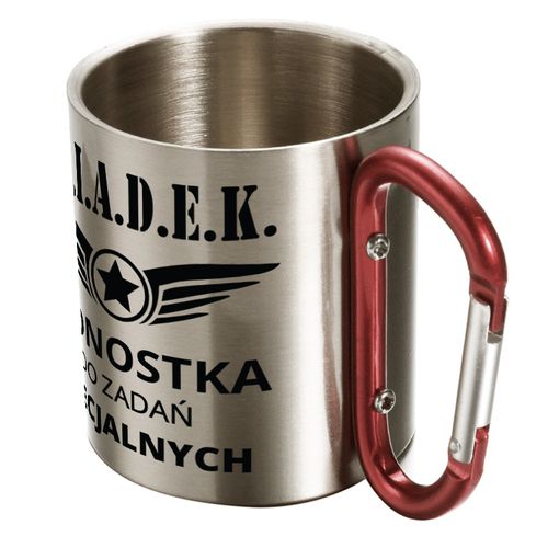 KUBEK Z KARABIŃCZYKIEM DZIADEK JEDNOSTKA DO ZADAŃ SPECJALNYCH, 300ML na Arena.pl