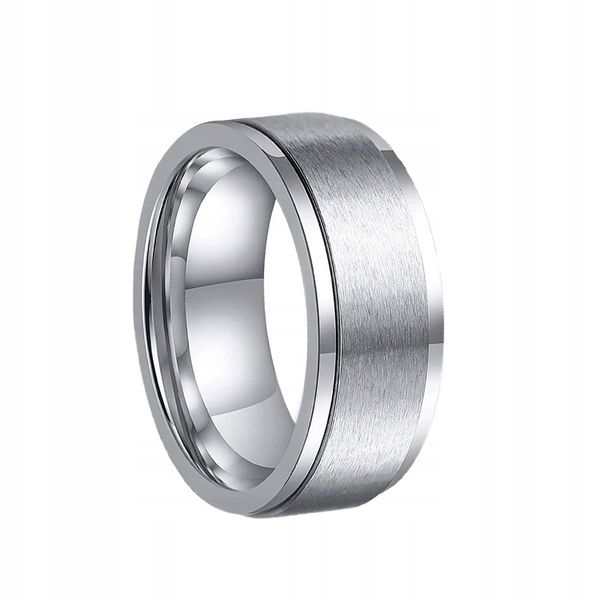 OBRĄCZKA PIERŚCIEŃ Wolframowy WOLFRING EU22 US10 zdjęcie 2