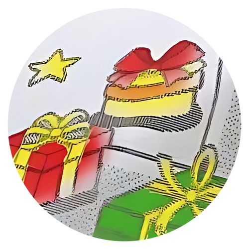 Serweta Navidad 80 x 80 cm DomoweTekstylia | WN831N 080 | Boże Narodzenie na Arena.pl