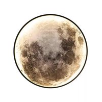 Plafon LED Księżyc 3D 40cm Lampa ścienna dekoracyjna Moon sterowana pilotem