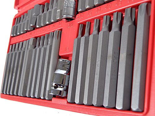 ZESTAW BITÓW KLUCZY IMBUS SPLINE TORX 40 el BITY KOŃCÓWKI IMBUSOWE zdjęcie 10