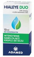 HIALEYE DUO Intensywnie nawilżające krople do oczu