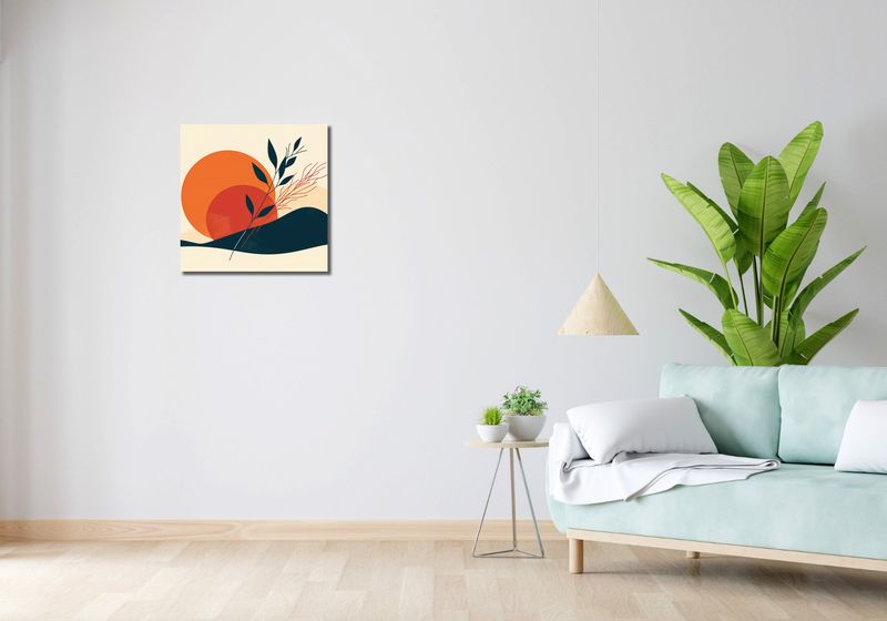 Obraz 50x50cm Zmierzch w Ciszy zdjęcie 2