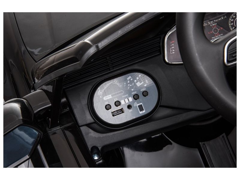 Samochód na akumulator Audi RS Q8 czarny zdjęcie 9