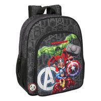 Plecak szkolny The Avengers Vendetta Czarny 32 x 38 x 12 cm