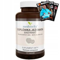 MEDVERITA SOPLÓWKA JEŻOWATA NA UKŁAD POKARMOWY ODPORNOŚĆ 120 kaps