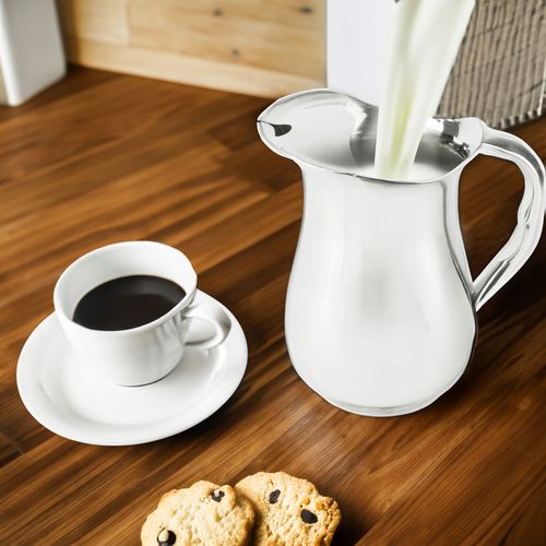 DZBANEK STALOWY 2L STAL NIERDZEWNA MLECZNIK NA NAPOJE SOKI LEMONIADĘ MLEKO na Arena.pl