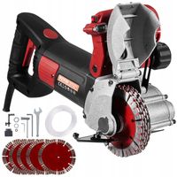 BRUZDOWNICA DO BETONU ELEKTRYCZNA REGULOWANA 2700W LASER POMPKA +