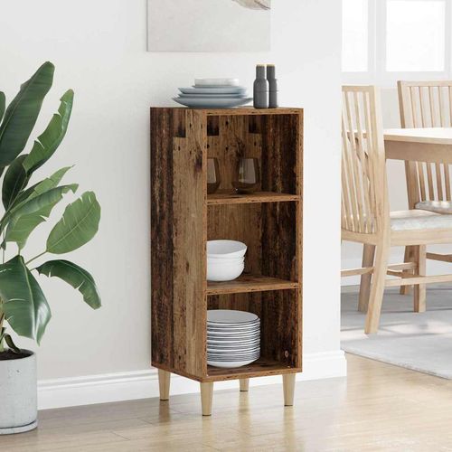 Bufet Stare drewno 32.5 x 34.5 x 90 cm Materiał drewnopochodny na Arena.pl