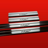 Listwa progowa NISSAN QASHQAI MK1 N-TEC+ Stal nierdzewna 304 połysk 4szt