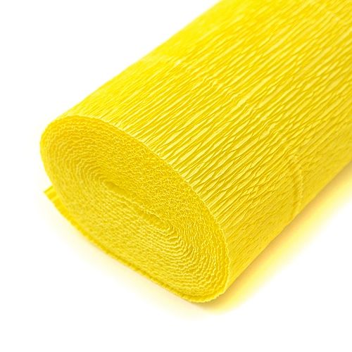 bibuła krepina  50x250cm 180gr 575 żółta 7502 na Arena.pl