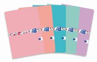 ZESZYT OXFORD FLORAL A5/32K KRATKA MIX 10 SZTUK