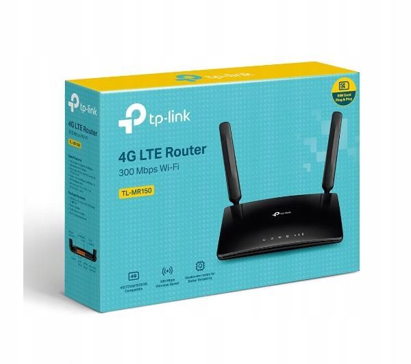 Router na kartę 4G LTE TP-LINK TL-MR150 WIFI 3xLAN zdjęcie 4