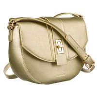 listonoszka w kształcie podkówki ze skóry ekologicznej - peterson