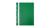 skoroszyt twardy wpinany a4 pvc zielony (20) 6363