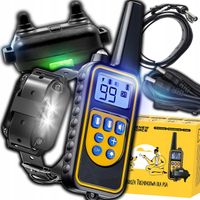 Elektryczna Obroża dla Psa Treningowa Szkoleniowa Treser 800m + Pilot