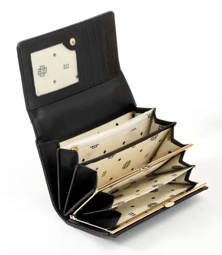 portfel skóra naturalna czerwony monnari na Arena.pl