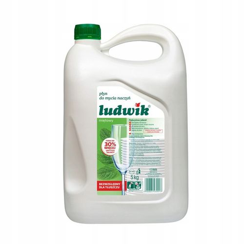 LUDWIK Płyn do mycia naczyń miętowy 5 kg na Arena.pl