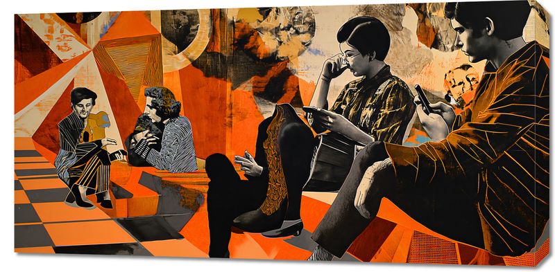 Obraz 100x50cm Przestrzeń Do Dialogu zdjęcie 1