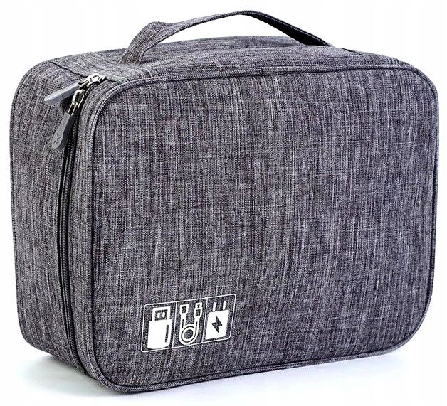 Organizer Na Kable Ładowarki Podróżna Torba Etui zdjęcie 4