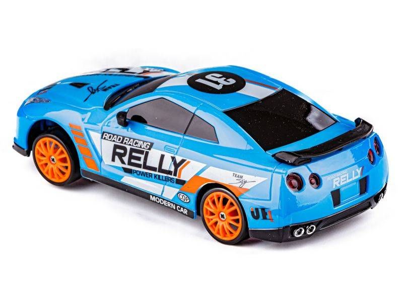 Samochód Do Driftu, Auto RC Drift 1:24 2,4 GHz 4WD NIEBIESKI zdjęcie 3