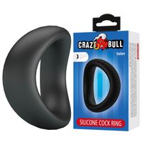 pierścień erekcyjny silikonowy zakrzywiony crazy bull valen