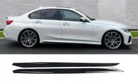 BMW G20 G21 M PAKIET CZARNY POŁYSK DOKŁADKI BOCZNE LISTWY PROGÓW MP STYLE