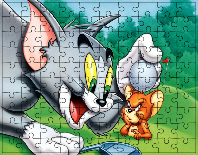 Puzzle Tom i Jerry zdjęcie 1